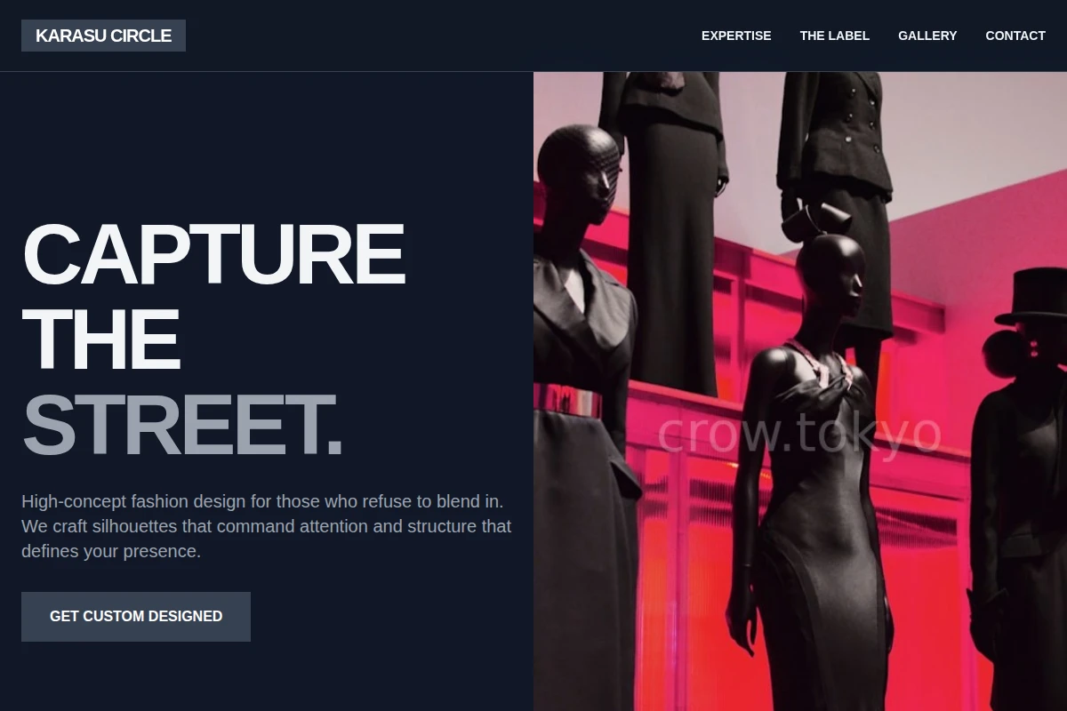 Brutalist Fashion Design