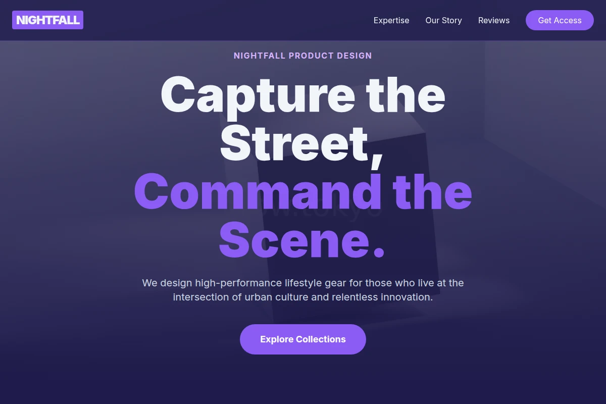 Nightfall Product Design